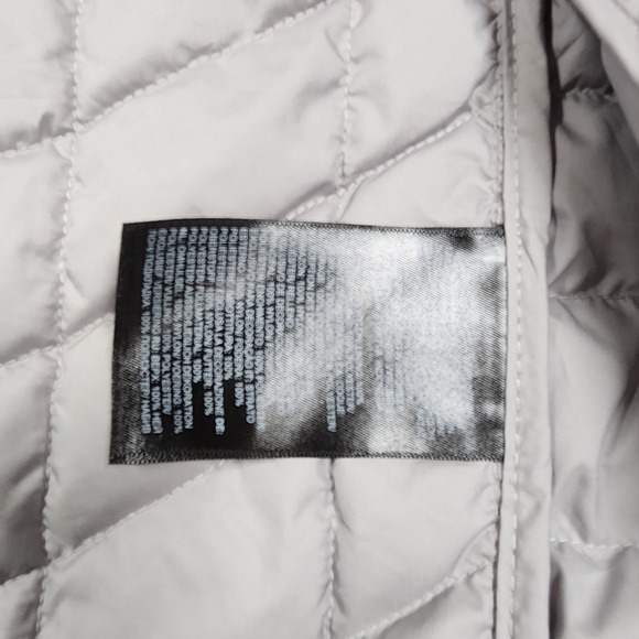 North Face Jacket Thermoball Eco Puffer Mens Medium Gray Full Zip EUC - Picture 5 of 12
